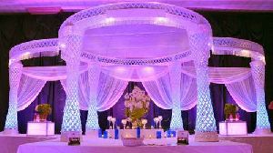 Indian Wedding Crystal Mandap