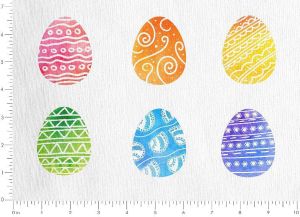 Easter 100% Cotton Fabric for Upholstery