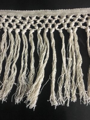 Cotton jhalar Lace