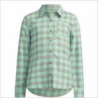 LS-01 Ladies Checkered Shirts