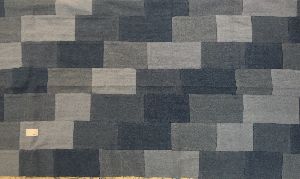 Denim Patchwork Fabric