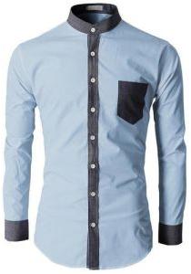 Mens Mandarin Collar Shirts