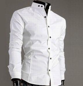 Mens Stand Collar Shirts