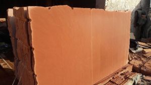 red sandstone slabe