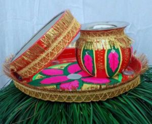 Karwachauth Decorative Thali