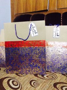 wedding gift paper bag