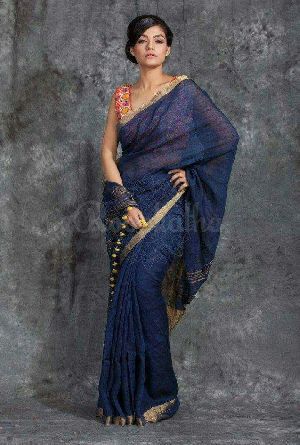 Handloom Cotton Khadi Saree