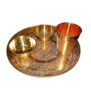 brass thali