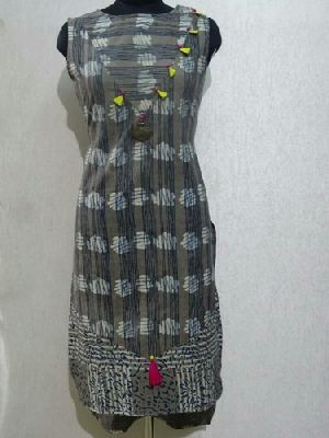 Dabu Printed Kurtis