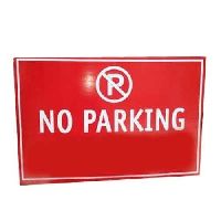 No Parking Sign Board