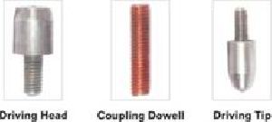 Mechanically copper claded grounding rod
