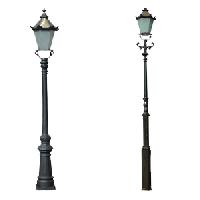 cast iron lamp poles