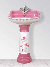 Printed Pedestal Wash Basin