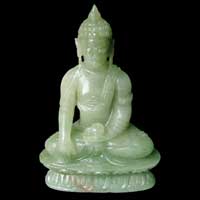 Gemstone Buddha Sculpture