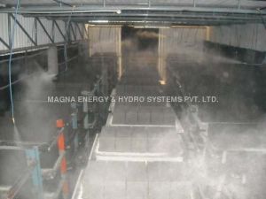 Concrete Block Curing System