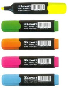 Text Marker Pens