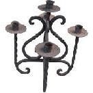 Iron Candle Holder