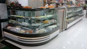 Sweets Display Counter Korean