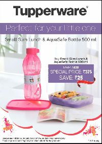 500ml Tupperware Aquasafe Bottle