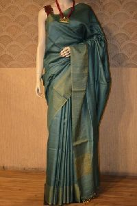 Tusser Munga Silk Saree