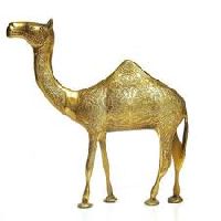 Brass Camel Statue