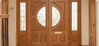 wooden membrane door