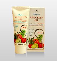 sunscreen gel