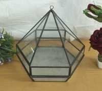 Medium Hexagonal Pyramid Terrarium