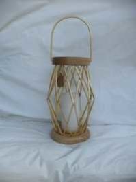 Tropical Rope Handle Lantern Large