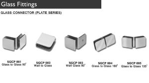 Plate Series Glass Fittings