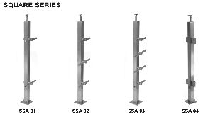 Square Series Railing Fittings