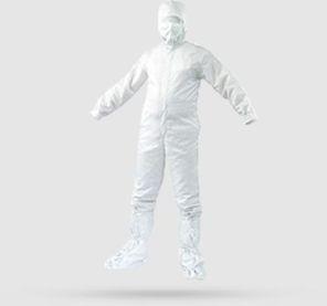 ANTI-STATIC COVERALL WITH HOOD