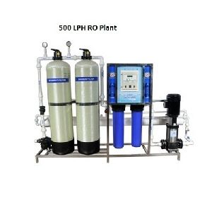 500 LPH 3 Membrane Commercial RO Plant