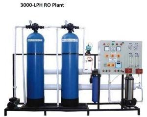 3000 LPH FRP Commercial RO Plant