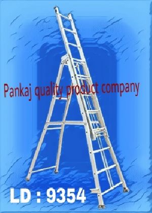 ALUMINIUM TELESCOPIC SELF SUPPORTING LADDER