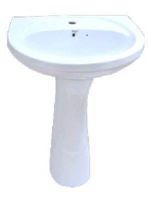 Plain Pedestal Wash Basin