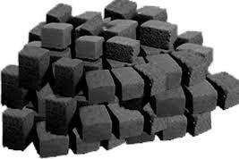 coconut shell charcoal cubes