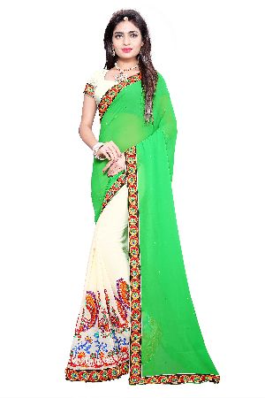 Georgette Traditional Wear Sarees