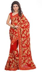 Heavy Georgette Festival Wear Sarees