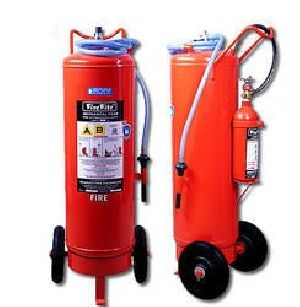 Trolley Mounted Fire Extinguisher