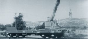 Railway Wagon Mounted Cranes