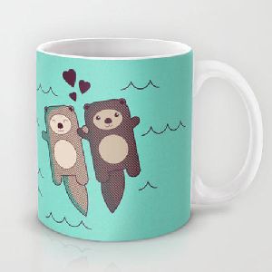 Bear Print Coffee Mug