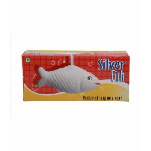 Silver Fish Soap on a Rope