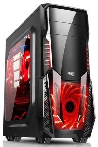 BBC-0653BB Black Full Tower GAMING Cabinet