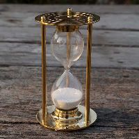 Brass Hourglass