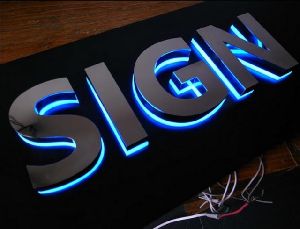 LED Steel Signs