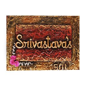 Wooden Decorative Name Plates