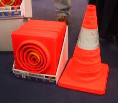 retractable traffic cone