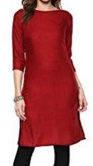 Zedd Maroon Kurti