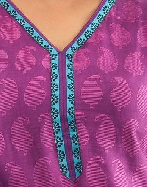 Zedd Purple Kurti